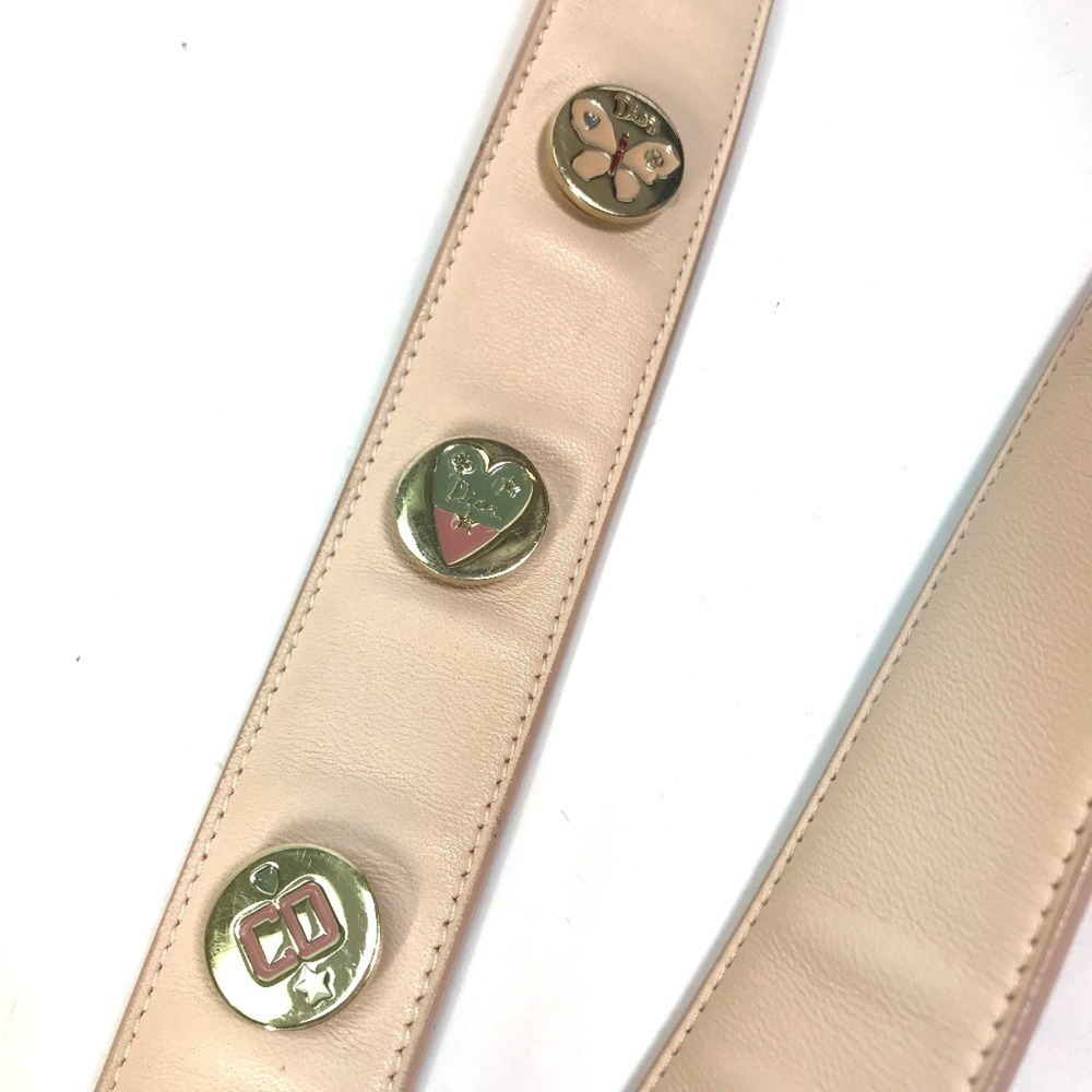 CHRISTIAN DIOR Cream Leather Shoulder Bag - Picture 11 of 16